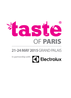 Taste Festivals 2015: Στάση στο Grand Palais!