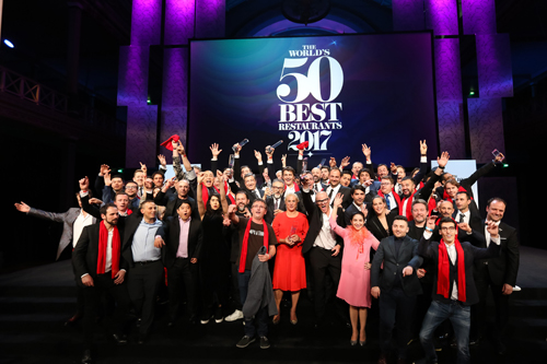 World's 50 Best Restaurants 2017.  