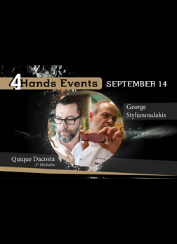 4 Hands Dinner Dacosta - Στυλιανουδάκη στο Kensho