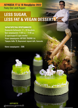 Less sugar, Less fat & Vegan Deserts