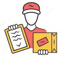 Courier service icon